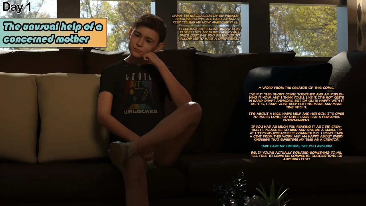 The Unusual Help Of A Concerned Mother page 1 full