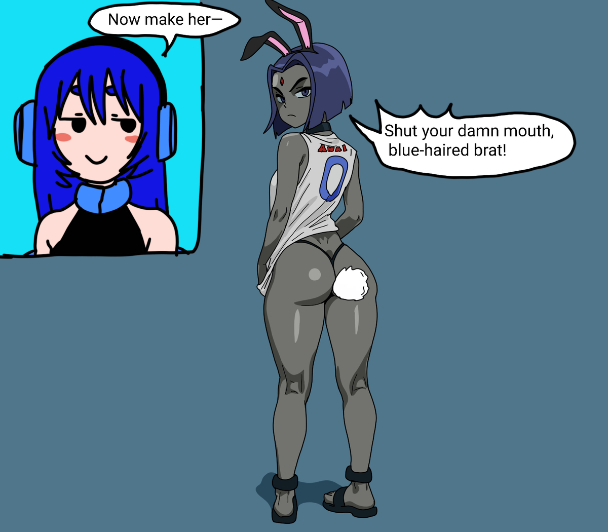 Artist  Teen Titans Raven page 9 full
