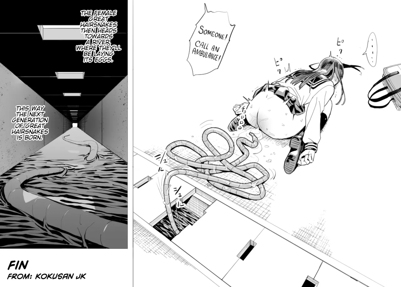 Oohariganemushi No Seitai | The Great Hairsnake page 11 full