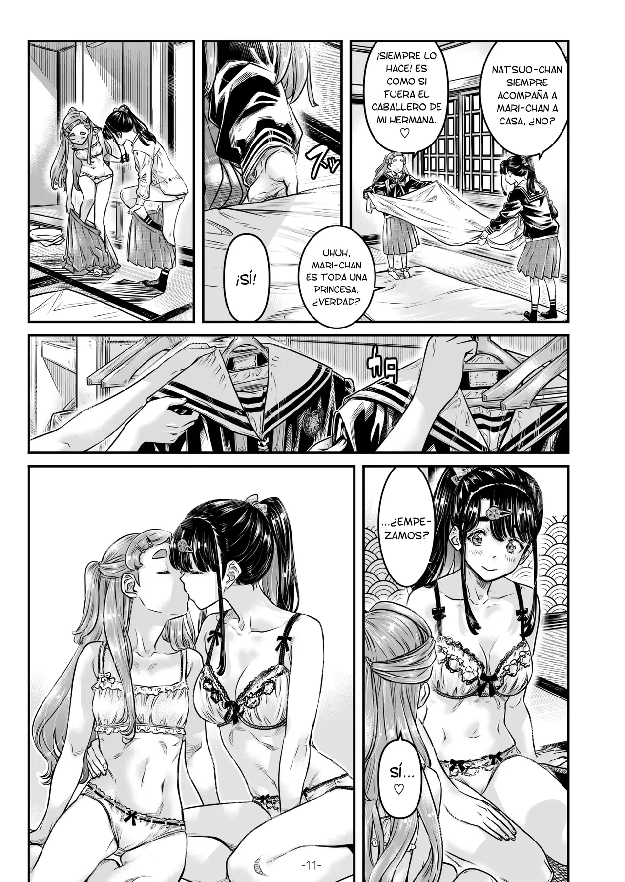 Nadeshiko Hiyori 2nd season - SERIES of GIRL's LOVE STORY ~episode 4~ page 12 full