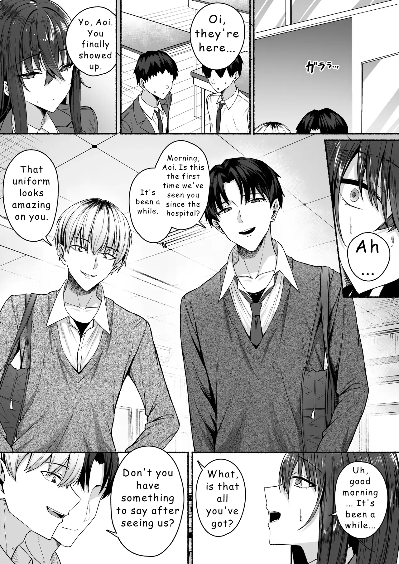 Gal to Boku ga Seibetsu Gyakuten Mesu ni Mezameru Boku page 12 full