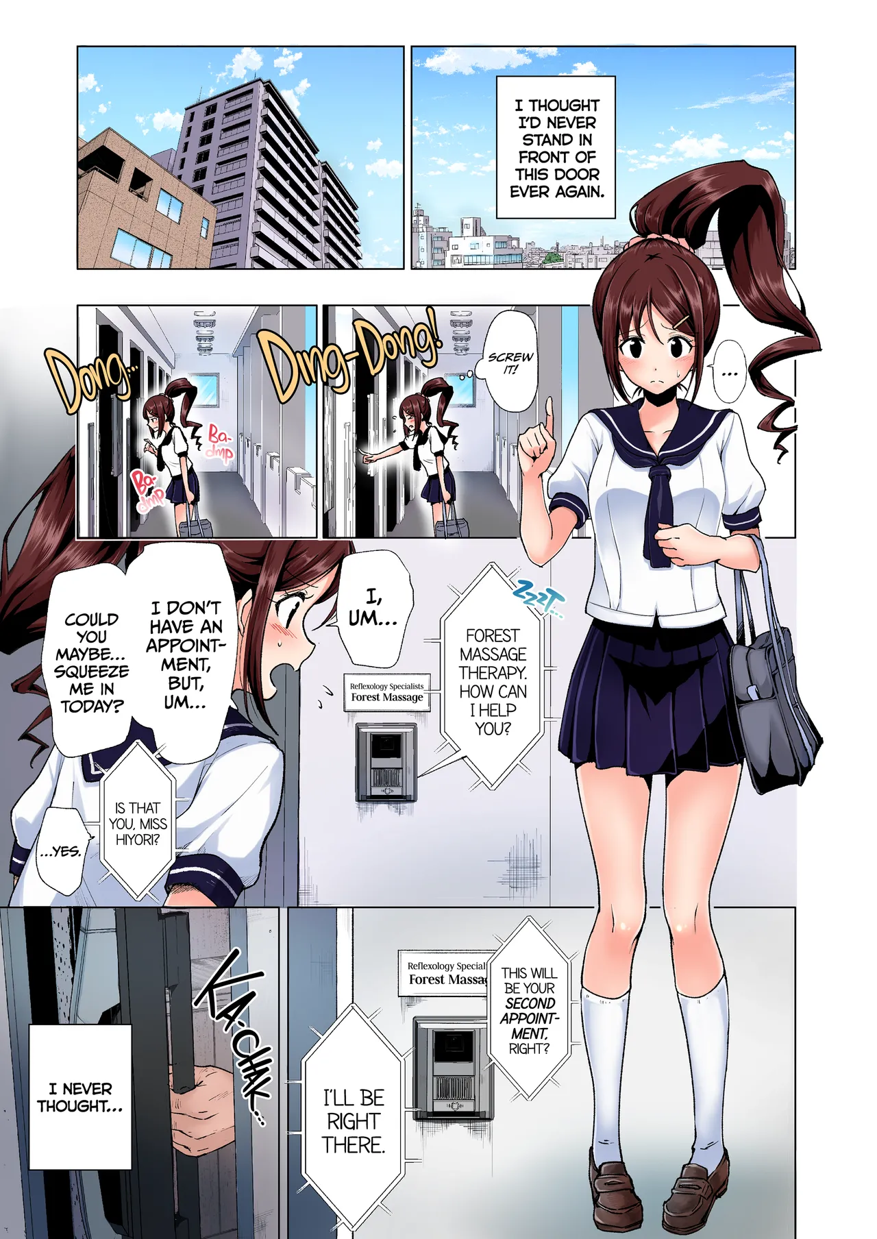 This Volleyball Girl got Spiked with a Sensual Massage - Full Color Compilation page 4 full