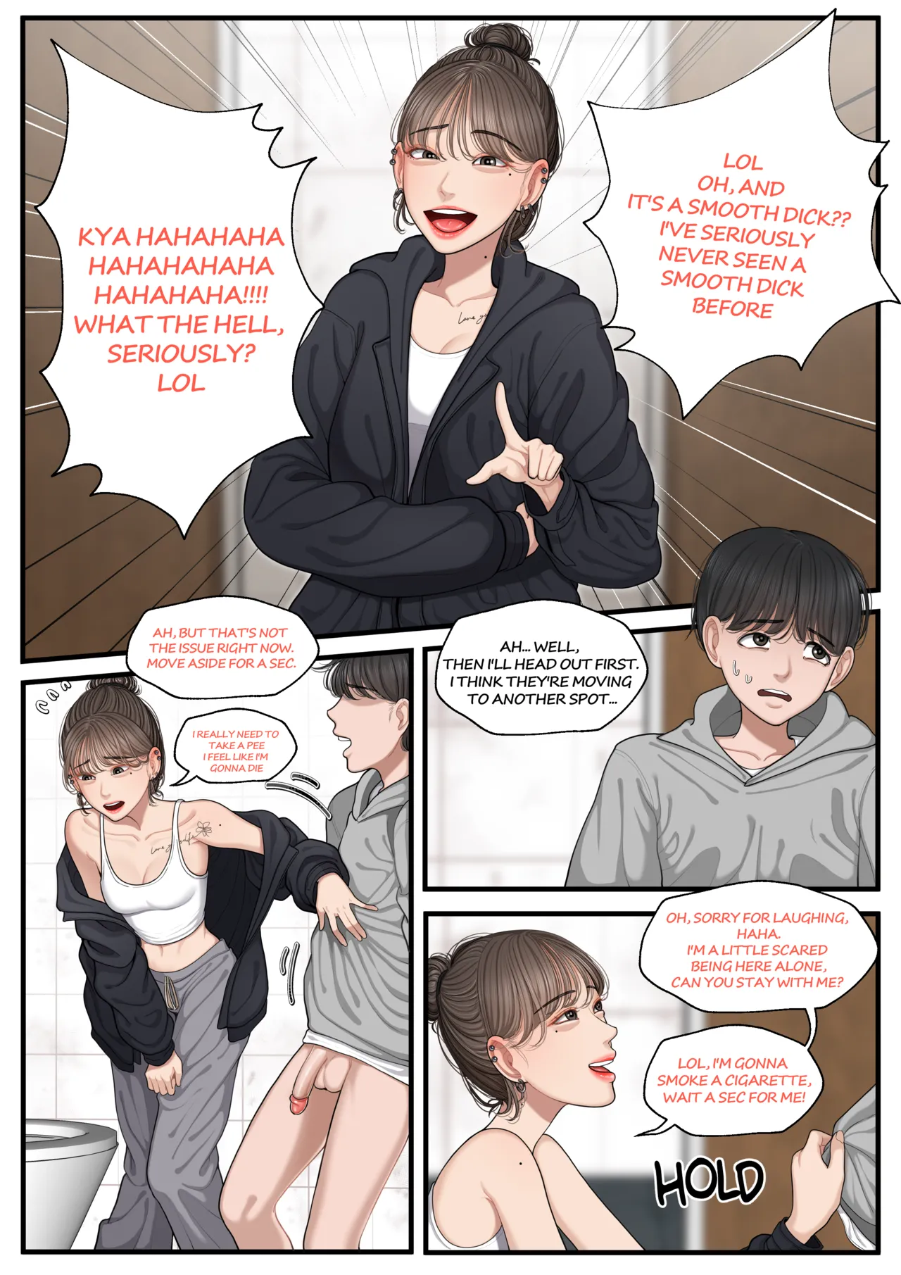 At a bar - Senior with a bad personality 1 & 2 page 5 full