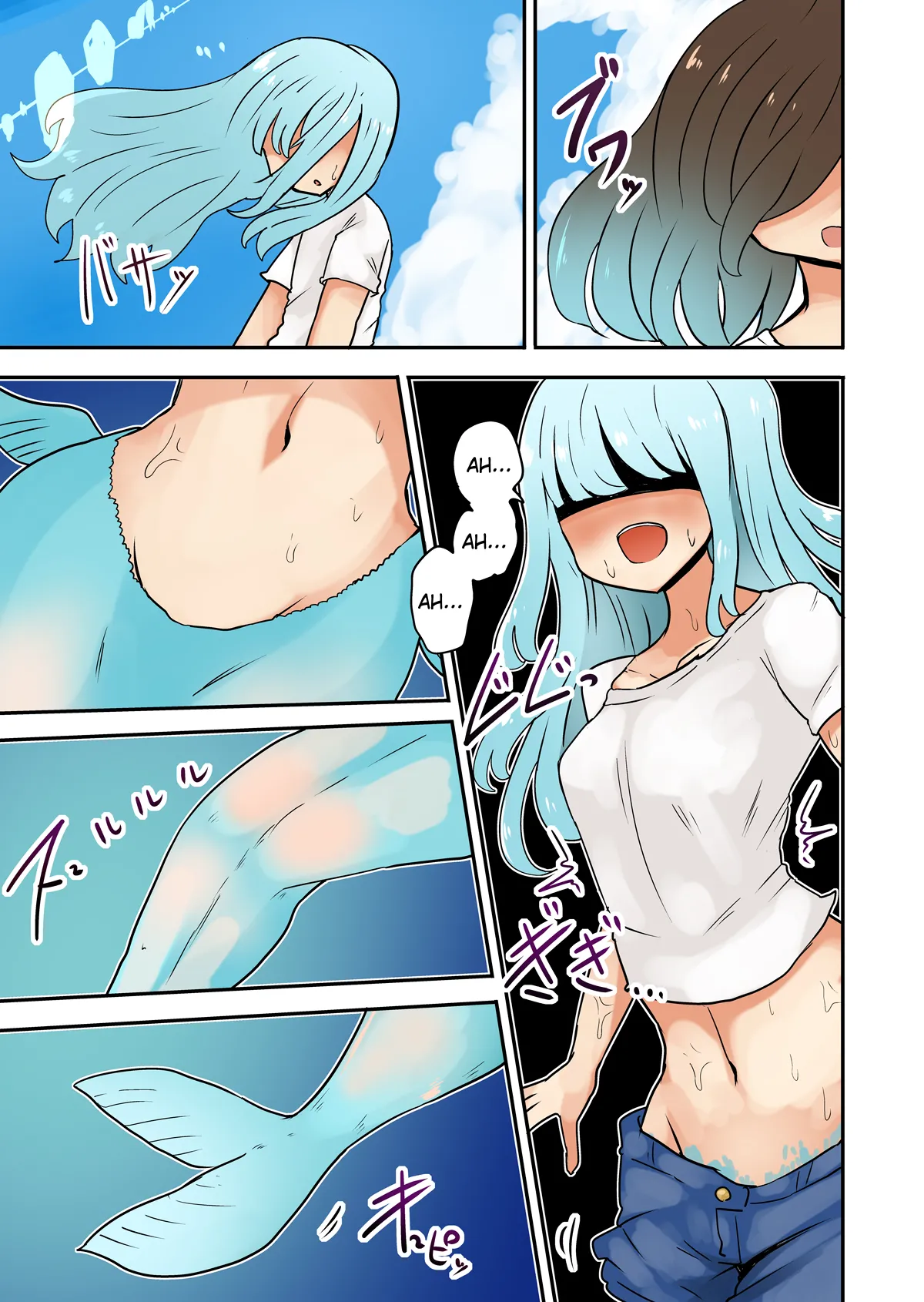 Father and son turned into mermaids page 5 full