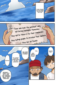 Father and son turned into mermaids