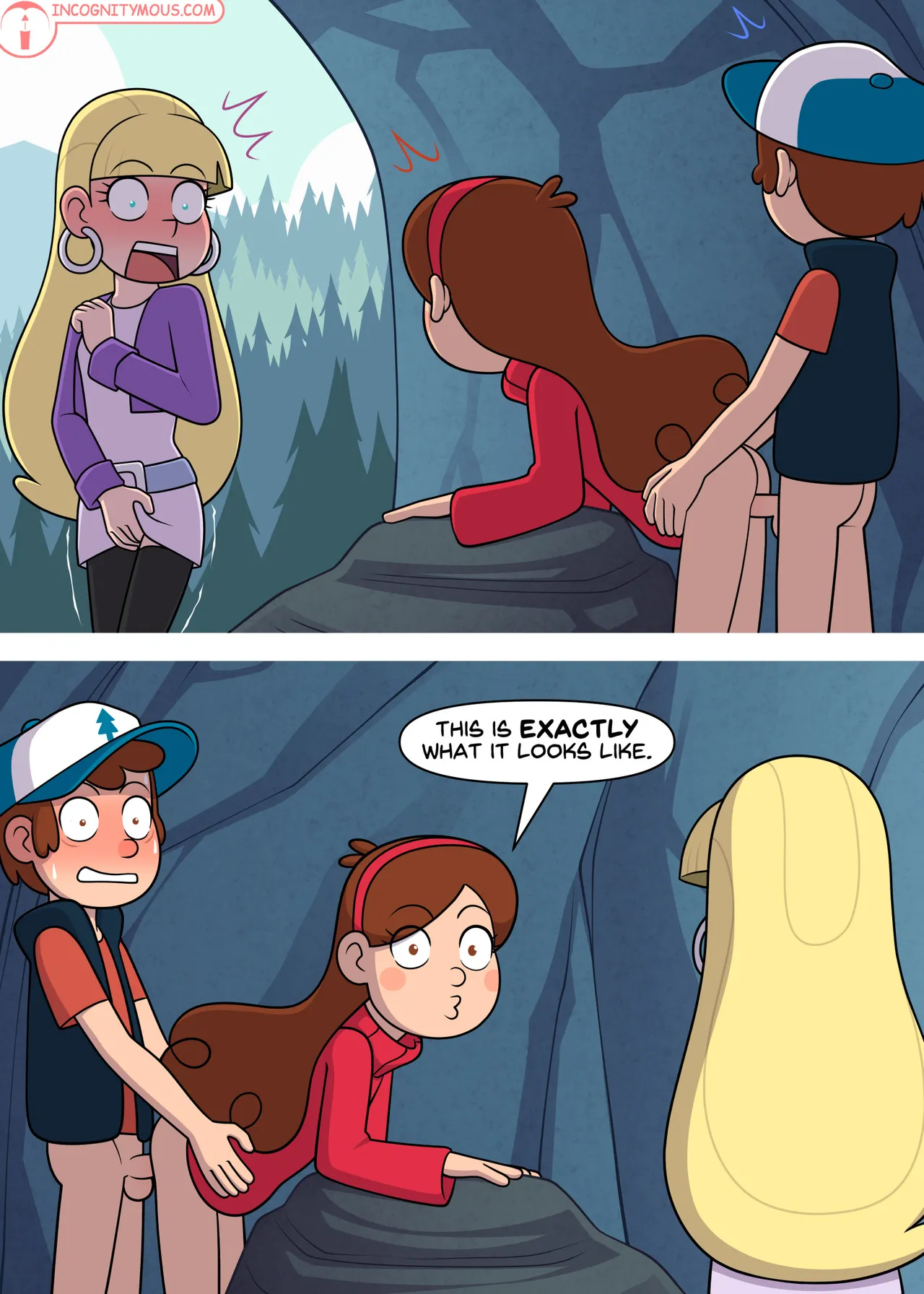 Gravity Falls - First Time page 1 full