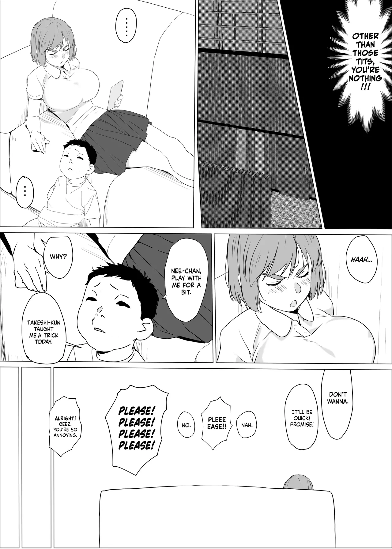 Bath Time with Big Sis ~Minoru-kun, the Paizuri Lover's Naughty Hypnosis Spell~ page 5 full