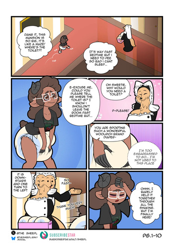[Sheepl (EvilSheepl/Thesheepl)] Comic: Chapter 2 - First Night cover