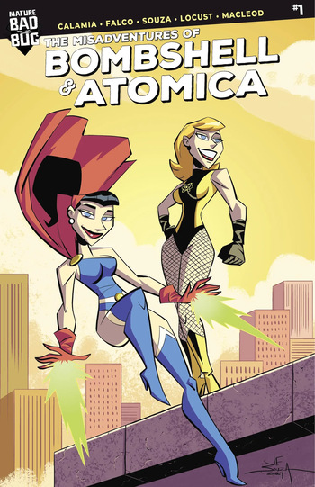 Bombshell and Atomica 001-003 (Bad Bug) cover