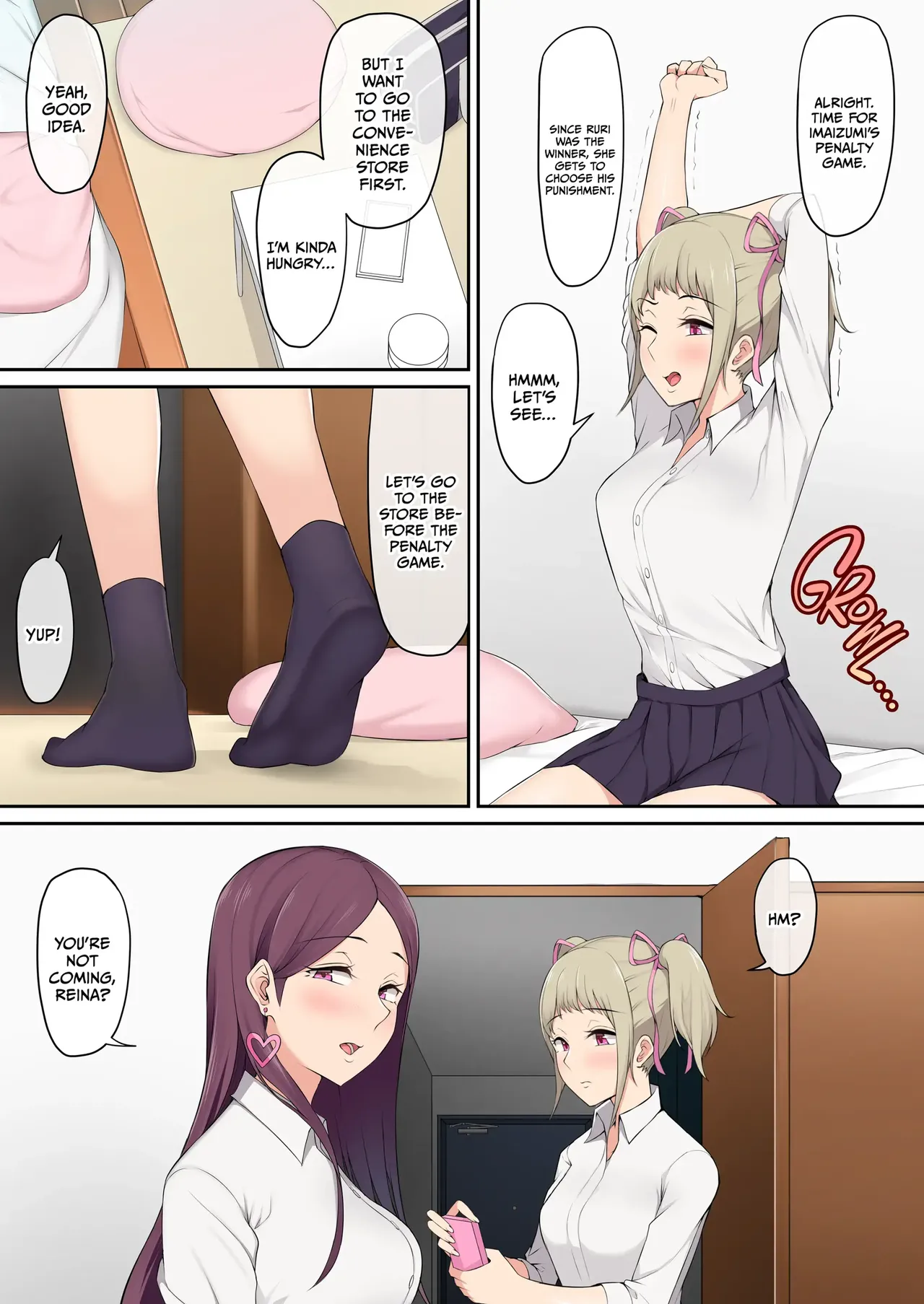 Imaizumin-chi wa Douyara Gal no Tamariba ni Natteru Rashii 1-6 + Bonus page 12 full
