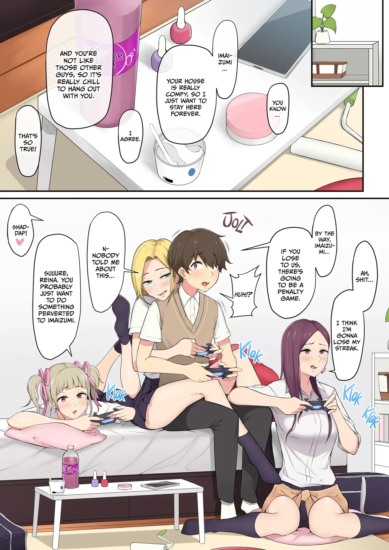 Imaizumin-chi wa Douyara Gal no Tamariba ni Natteru Rashii 1-6 + Bonus page 7 full