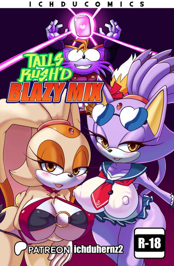 [Ichduhernz] Tails Rush´d: Blazy Mix Act 1 and 2 (Textless) cover