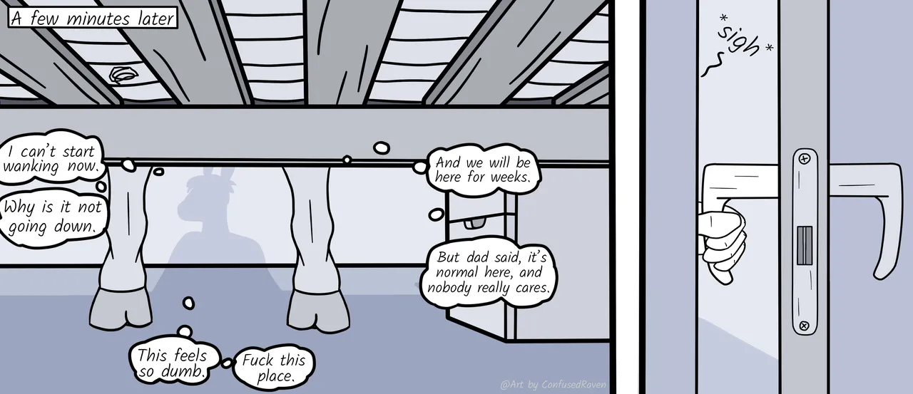 Unusual Vacation #1 - Hard beginning page 11 full
