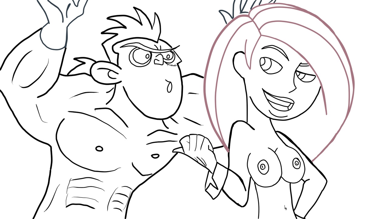 Kim Possible and Dr. Drakken Drawings page 8 full