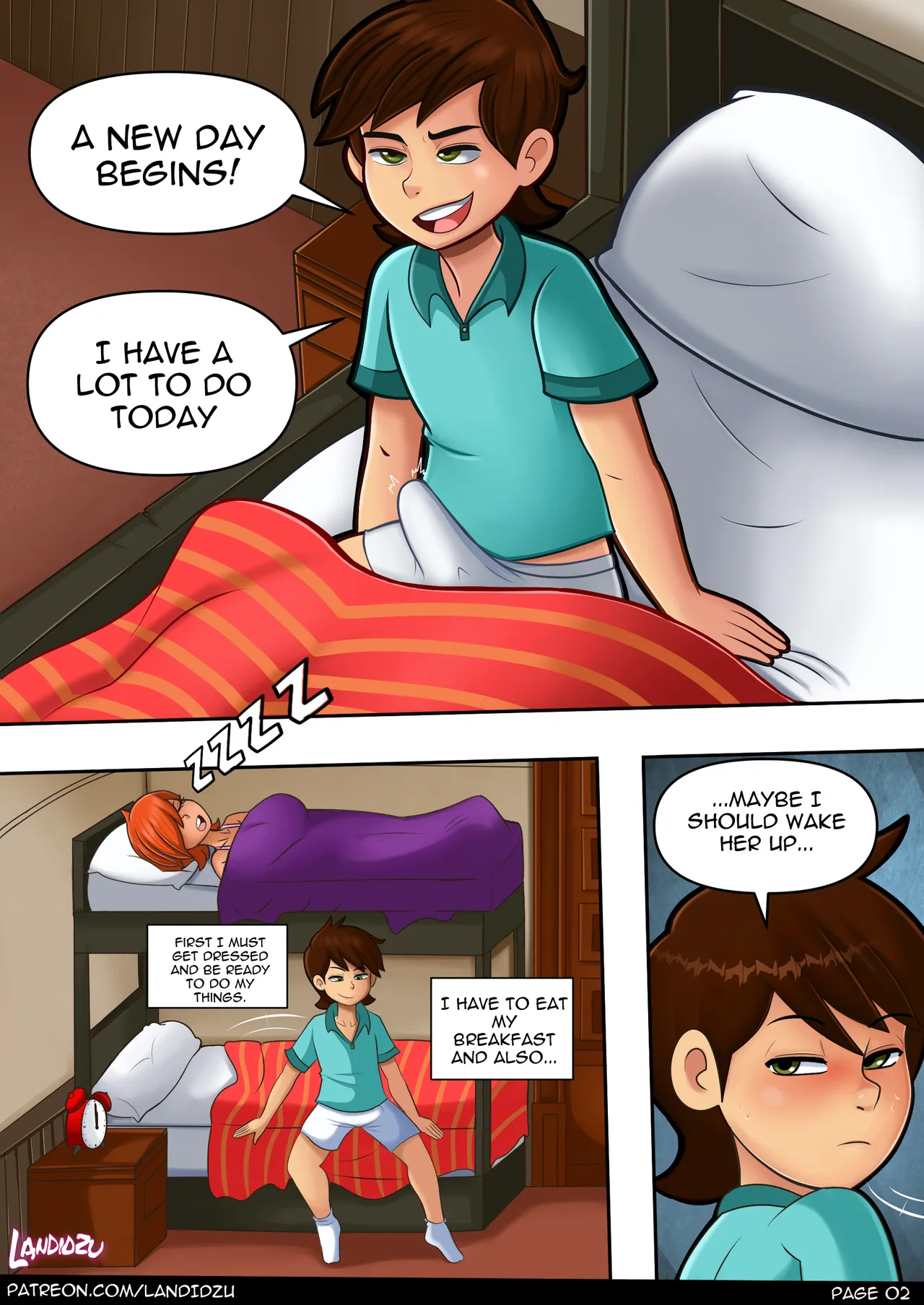 The breakfast! | Landidzu page 4 full