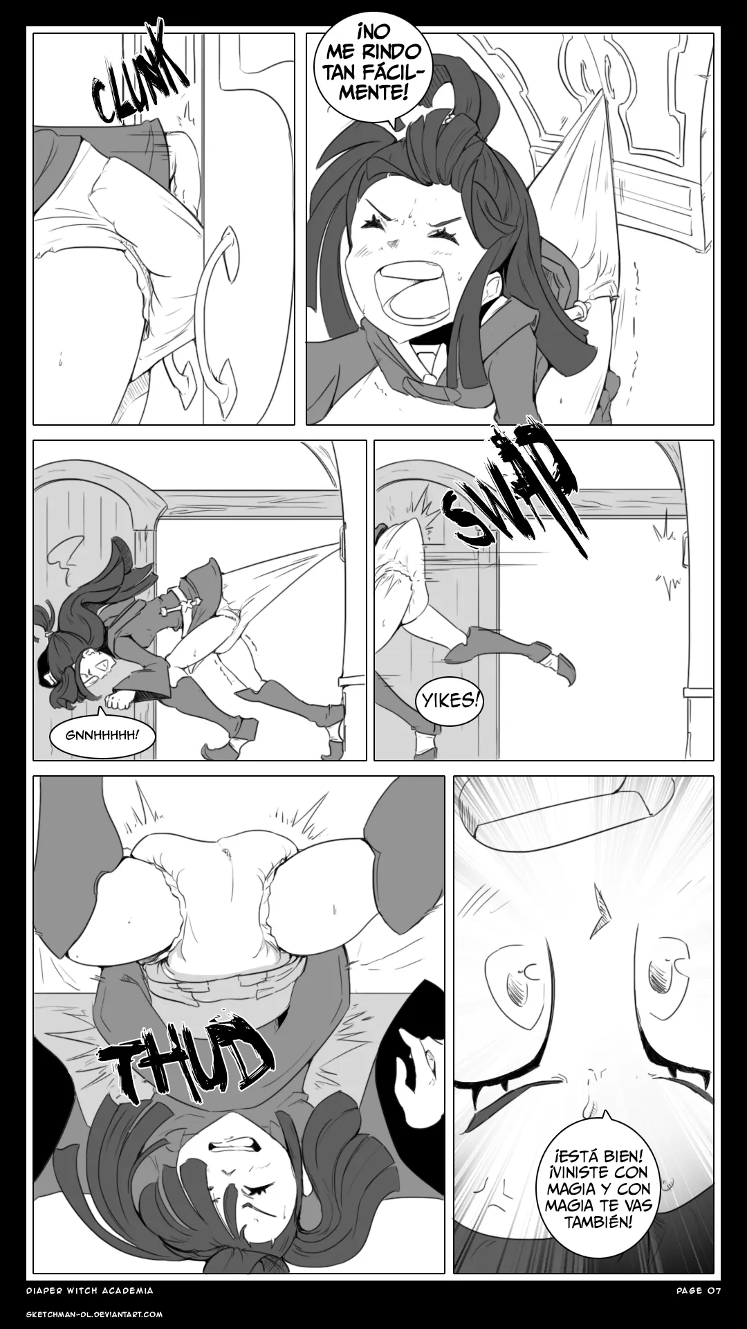 Artista - SketchMan-DL / Academia para brujas en pañales page 7 full