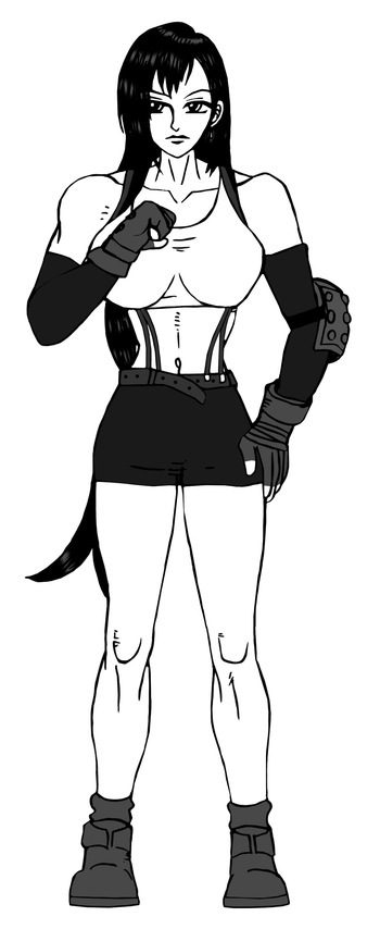 [e19700] Tifa Lockhart cover