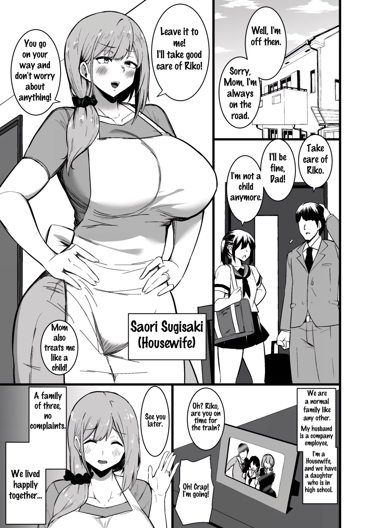 Musume no Kareshi ni Ochiru Okaa-san | A Mother Who Falls For Her Daughter's Boyfriend. page 2 full