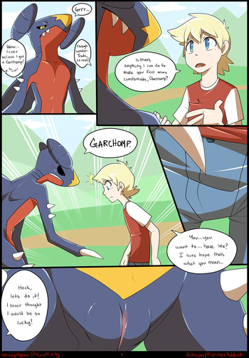 [GreasyHyena] Garchomp Comic (Pokémon) cover