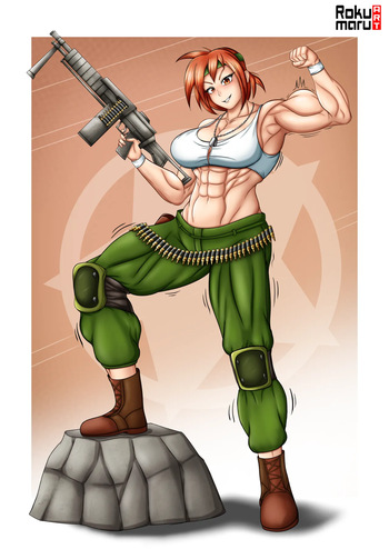 [RokumaruArt] Sami & Lash (Advance Wars) cover