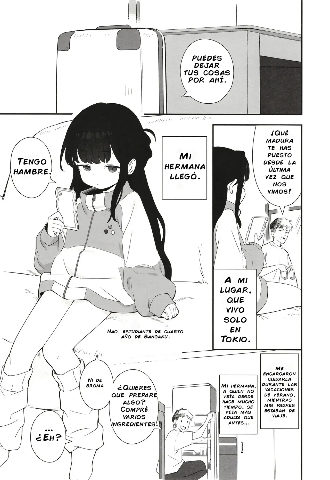 Muhyojo Mesugaki Imoto no Seishori-gakari ni Ninnen Sareta Ore ga Chinpo de Wakara seru Hanashi page 2 full