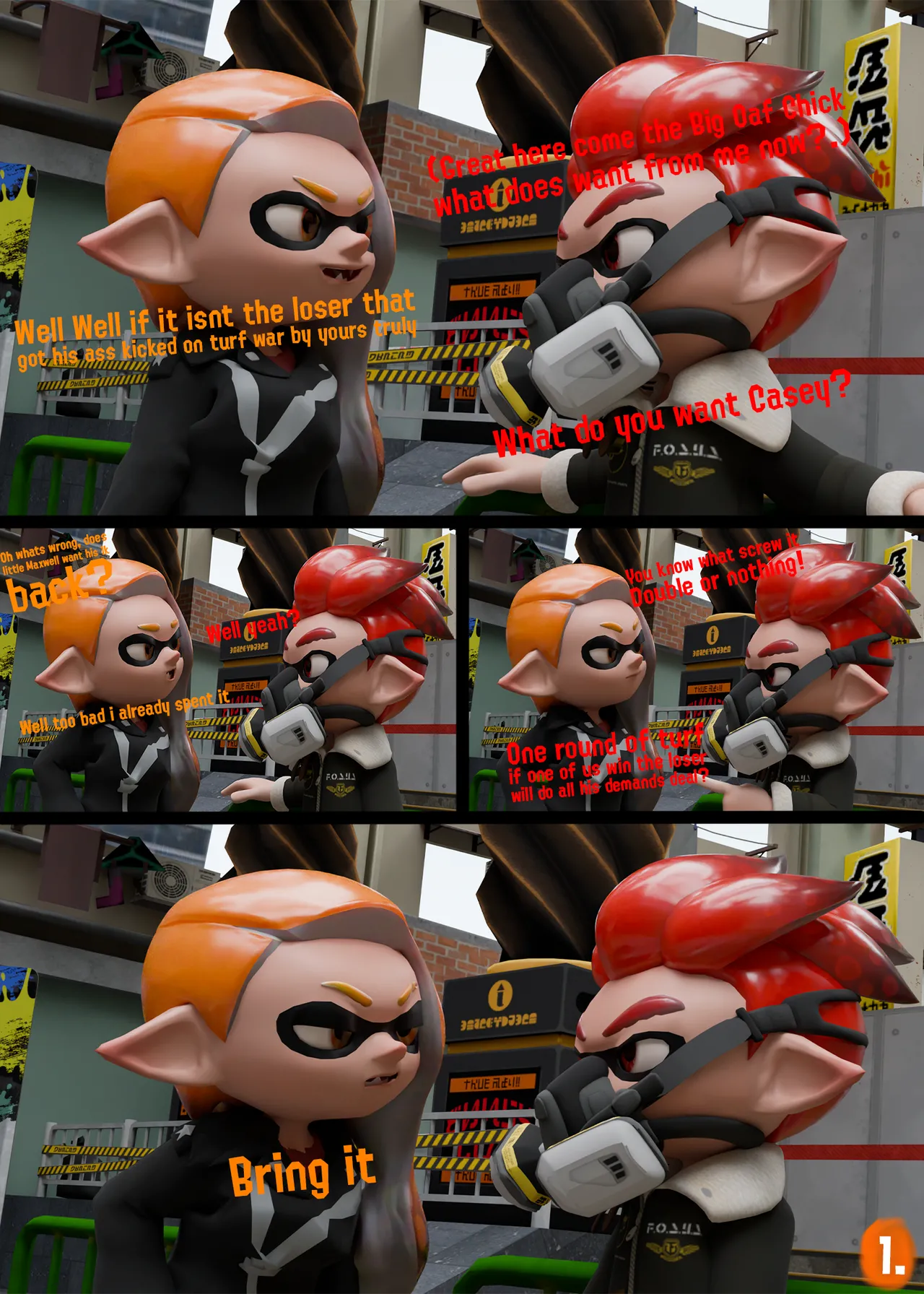 Orange Love page 2 full