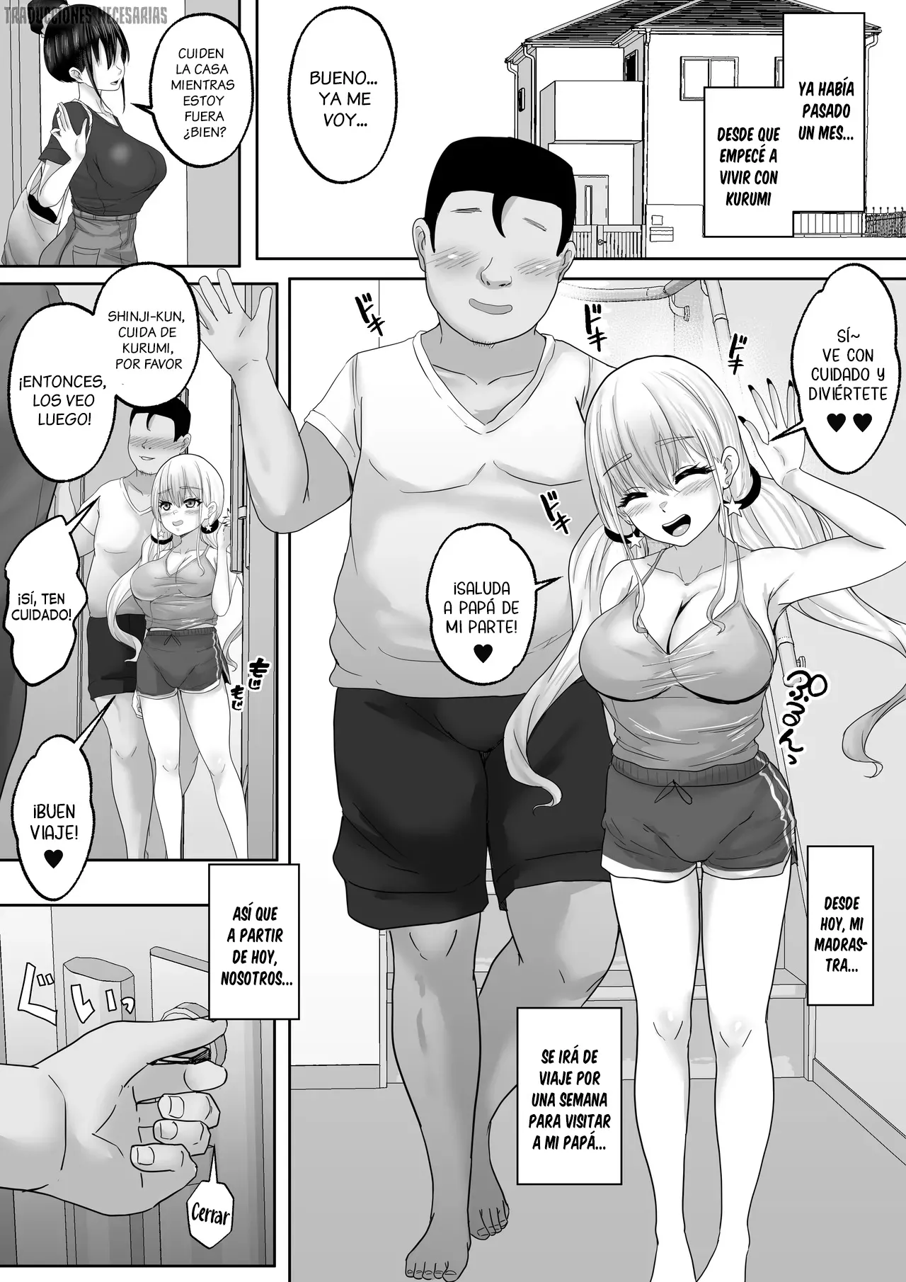 Bokutachi Kyoudai wa Itsudatte Naka  ga Iikk 2 ~Gal Imouto to Nakadashi Zanmai no Orusuban~｜¡¡Mi hermanastra y yo siempre nos llevamos bien!!  2 ~Me quedo en casa disfrutando del sexo con mi hermanita gyaru, llenándola sin parar~ page 4 full