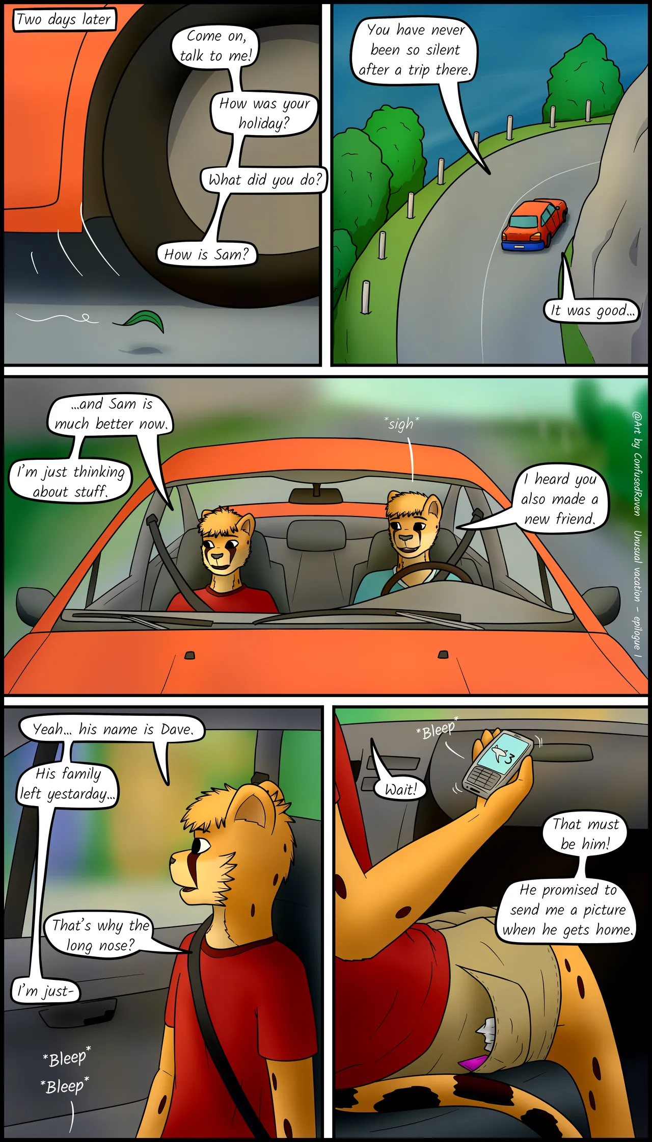 Unusual Vacation: Epilogue page 1 full