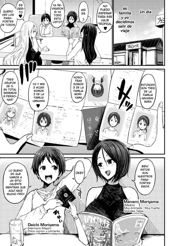 [Bu-chan] Tsuujou Sex ga Gomu Nashi de 24-jikan Namahame Houdai no Kazoku-tachi (part 1) | Una familia que normalmente tiene sexo ilimitado sin condon las 24h (parte 1) [Spanish] [Decensored] [Harenchi no Fansub] cover