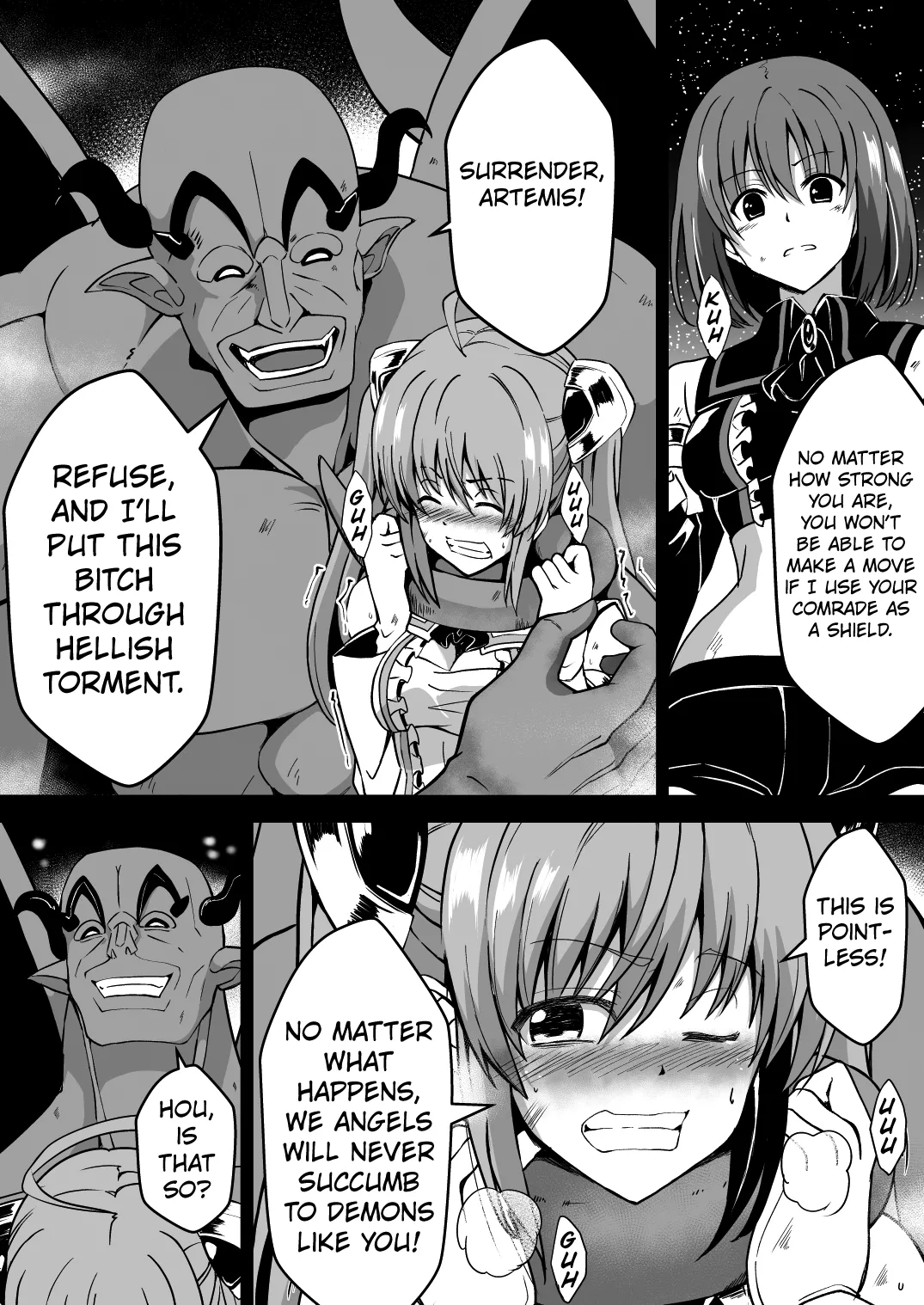 Rankou Tenshi Arutemisu ~ Nakama o Toraware Akuma ni Okasa Reta Shōjo no Matsuro ~ page 11 full