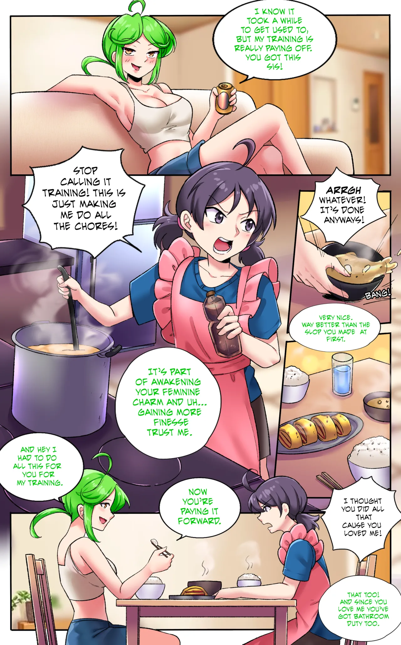 My Big Sister, Seline page 11 full