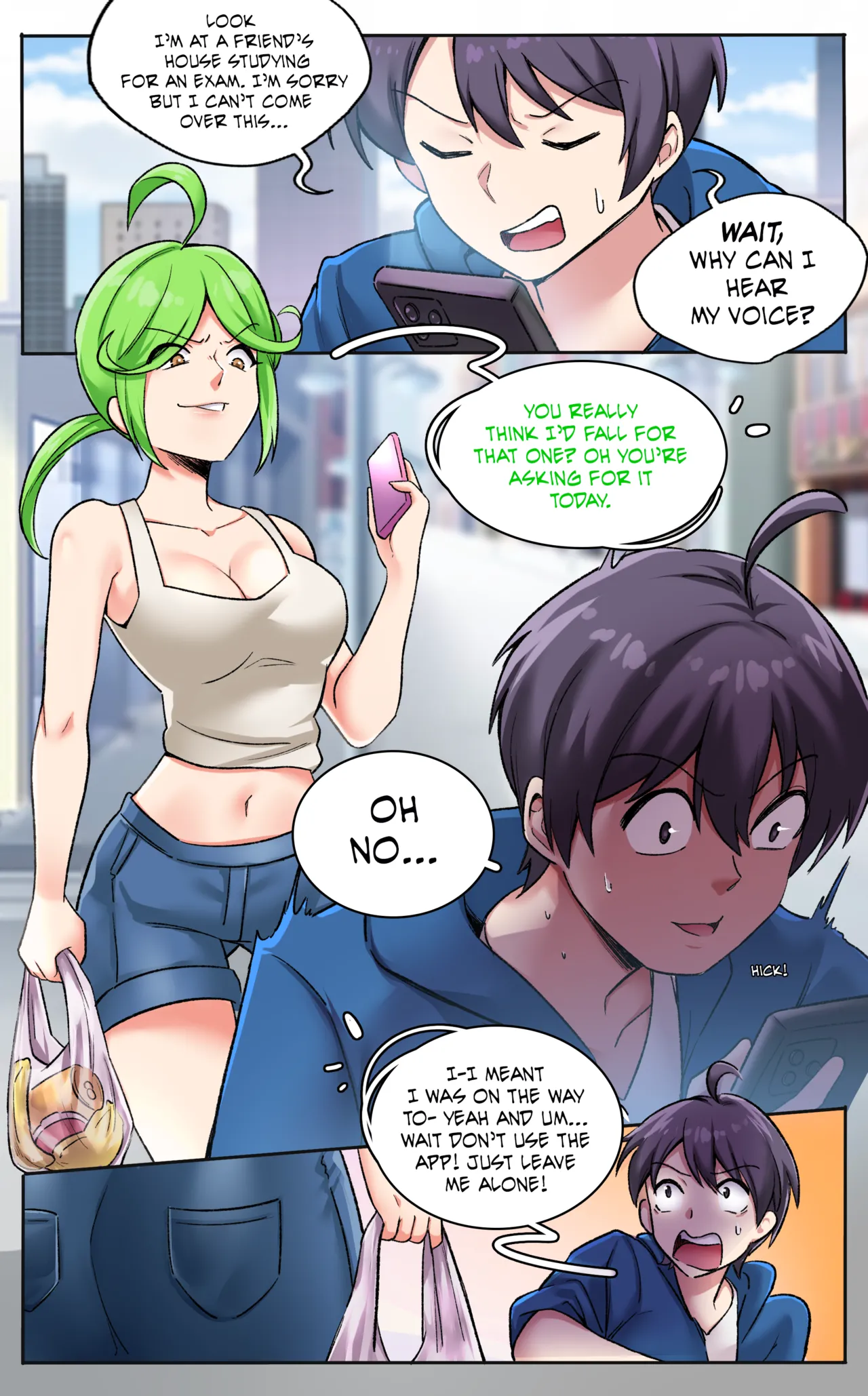 My Big Sister, Seline page 4 full