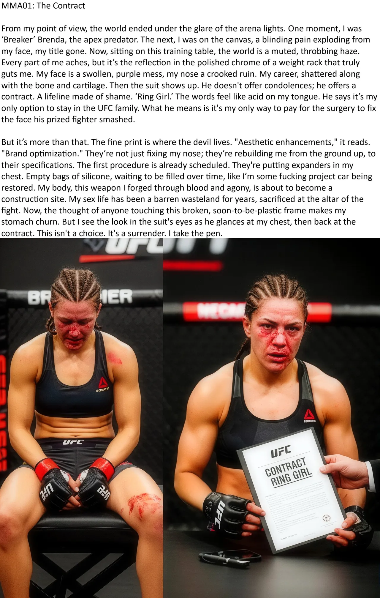 mma: the gilded cage page 2 full