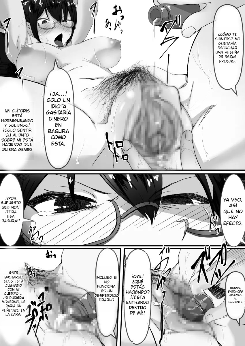 Fuuki Iinchou wa Kusuri ni Yowai｜La Presidenta de Moralidad no Aguanta las Drogas page 12 full