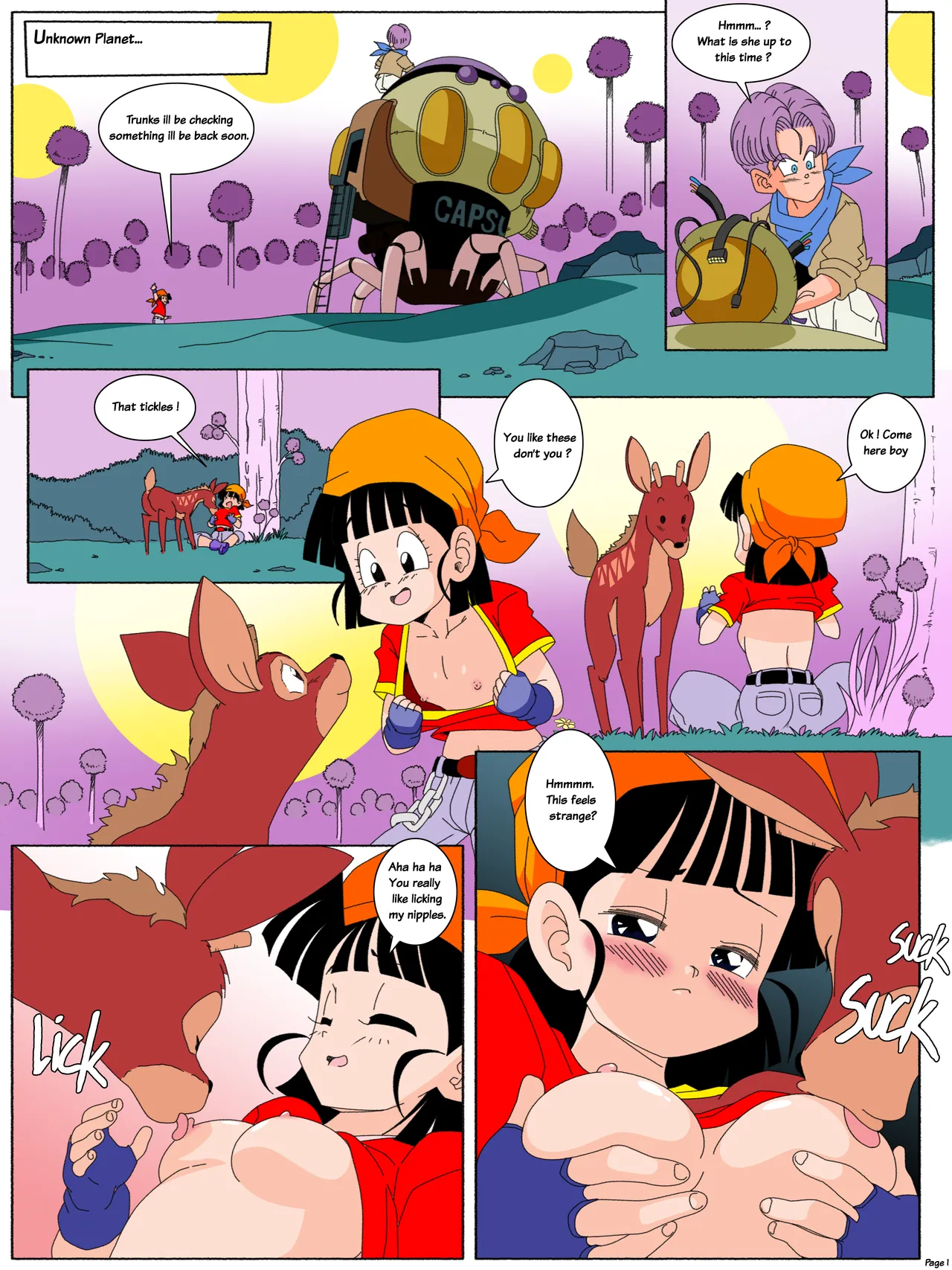 Pan and the deer incident page 2 full
