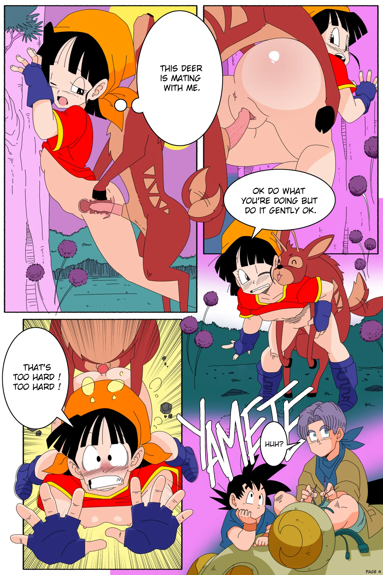 Pan and the deer incident page 5 full