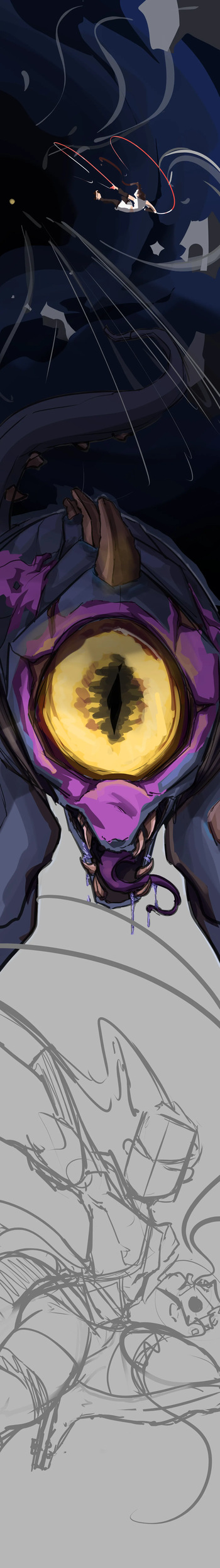 [PureWaterA] Monster Dungeon Concept cover