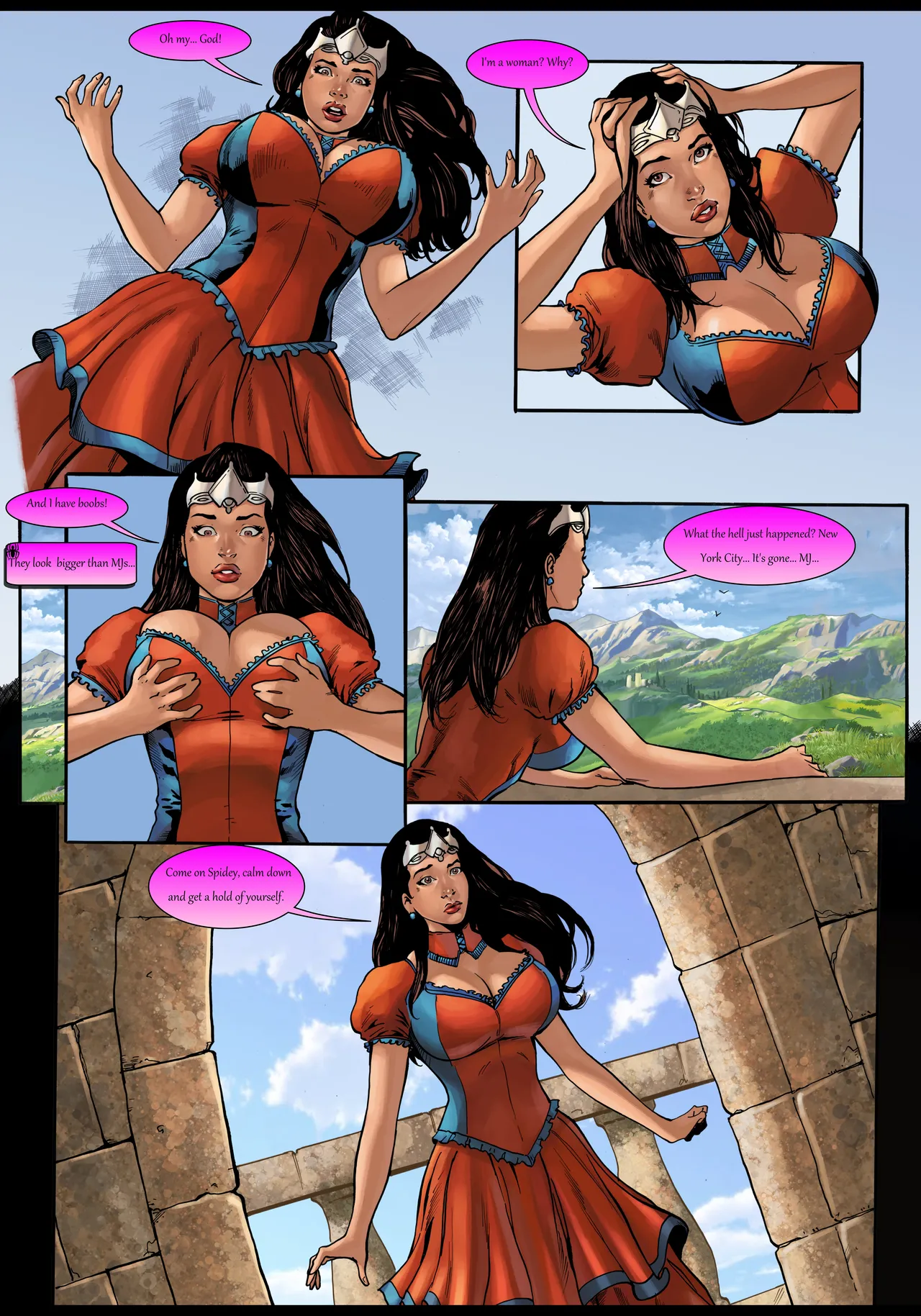 Spider-Man: Fantasy Island by Sampleguy page 6 full