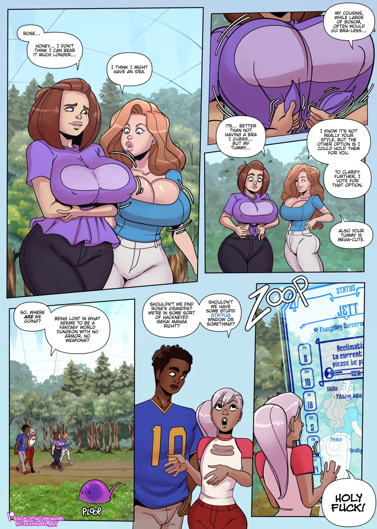 Advanced Selfies & Sorcery page 8 full