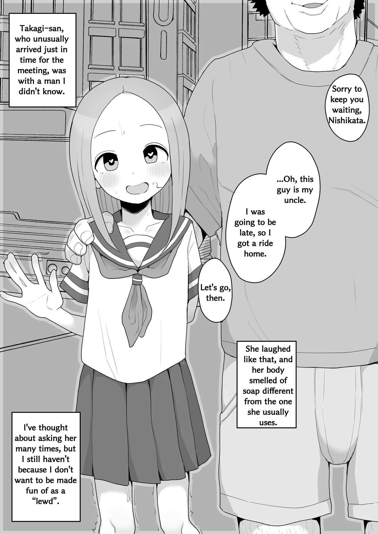 Takagi-san JC1 Enkou Kairaku Ochi NTR Manga page 11 full