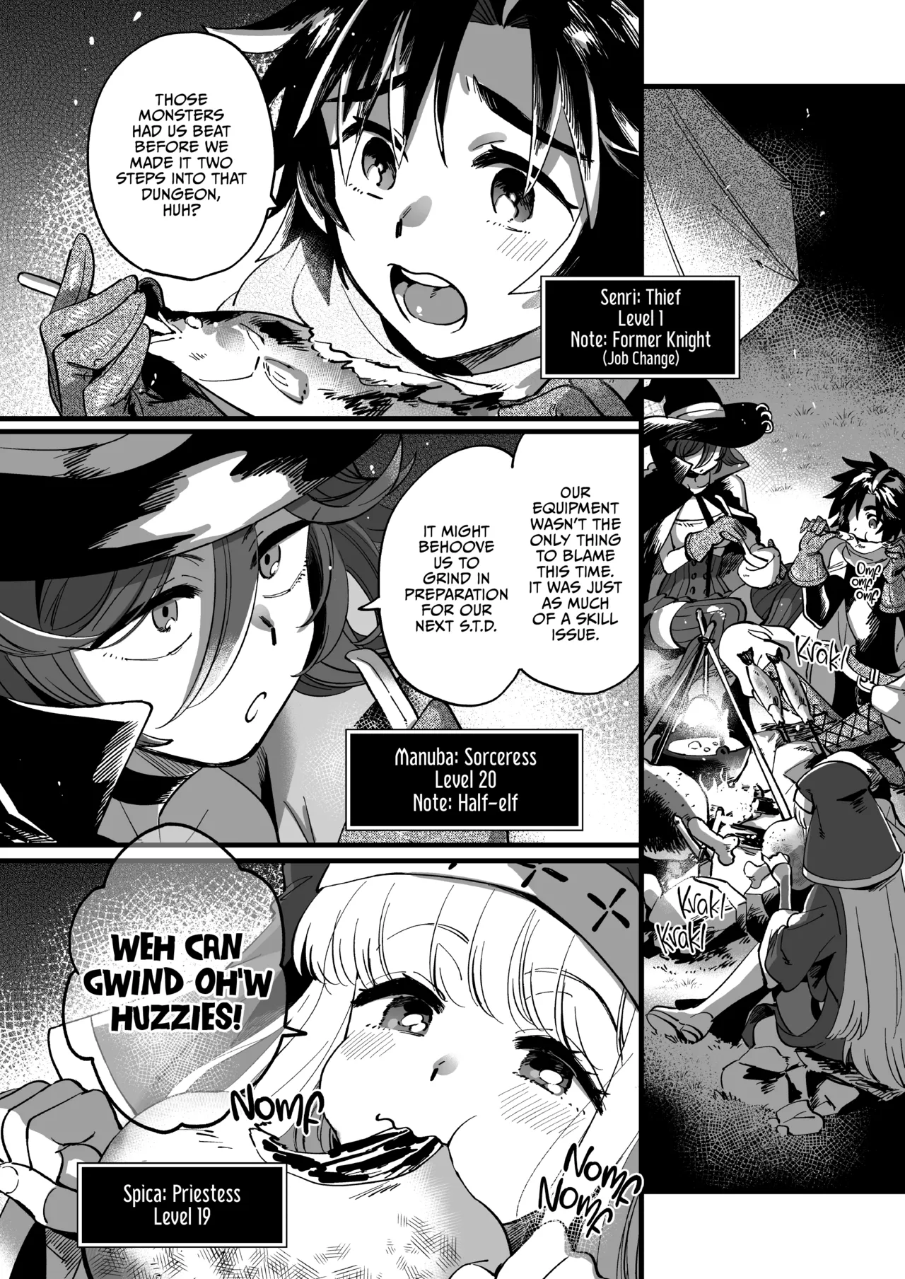 Adventurers by Day, Secretly Training by Night page 5 full