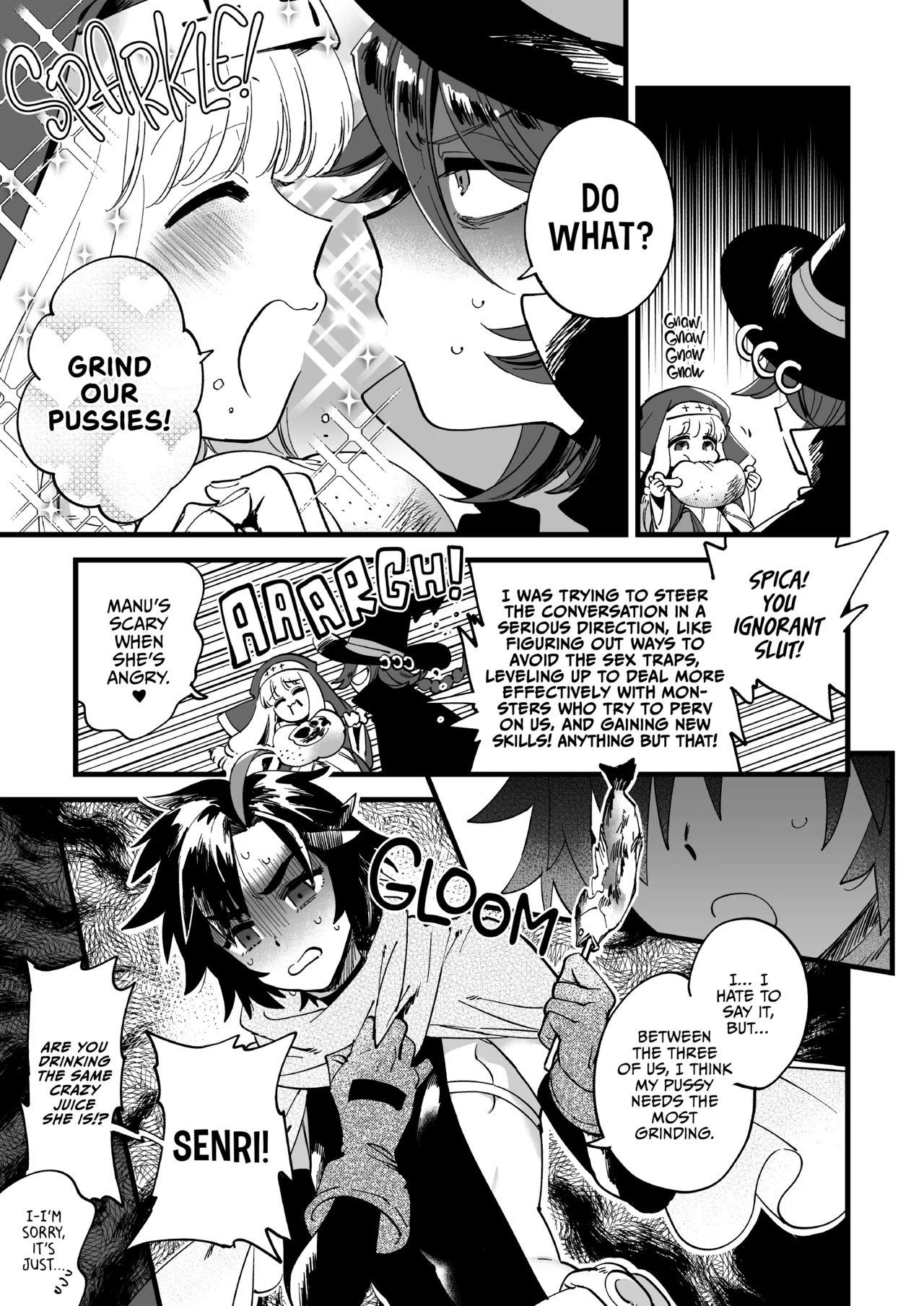 Adventurers by Day, Secretly Training by Night page 6 full