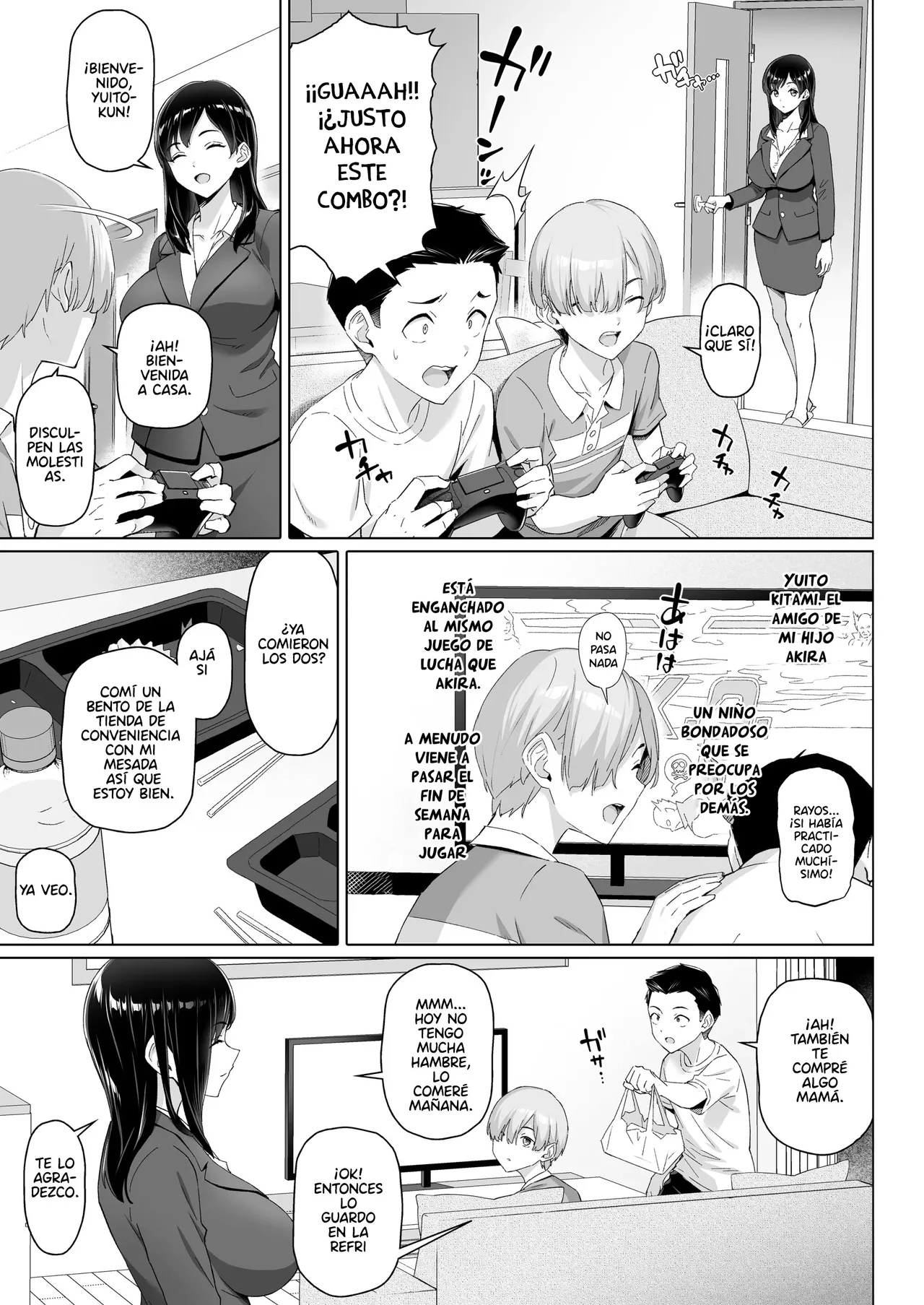 Single Mother to Mujaki na Chinchin - Madre Soltera y Pene Inocente page 5 full