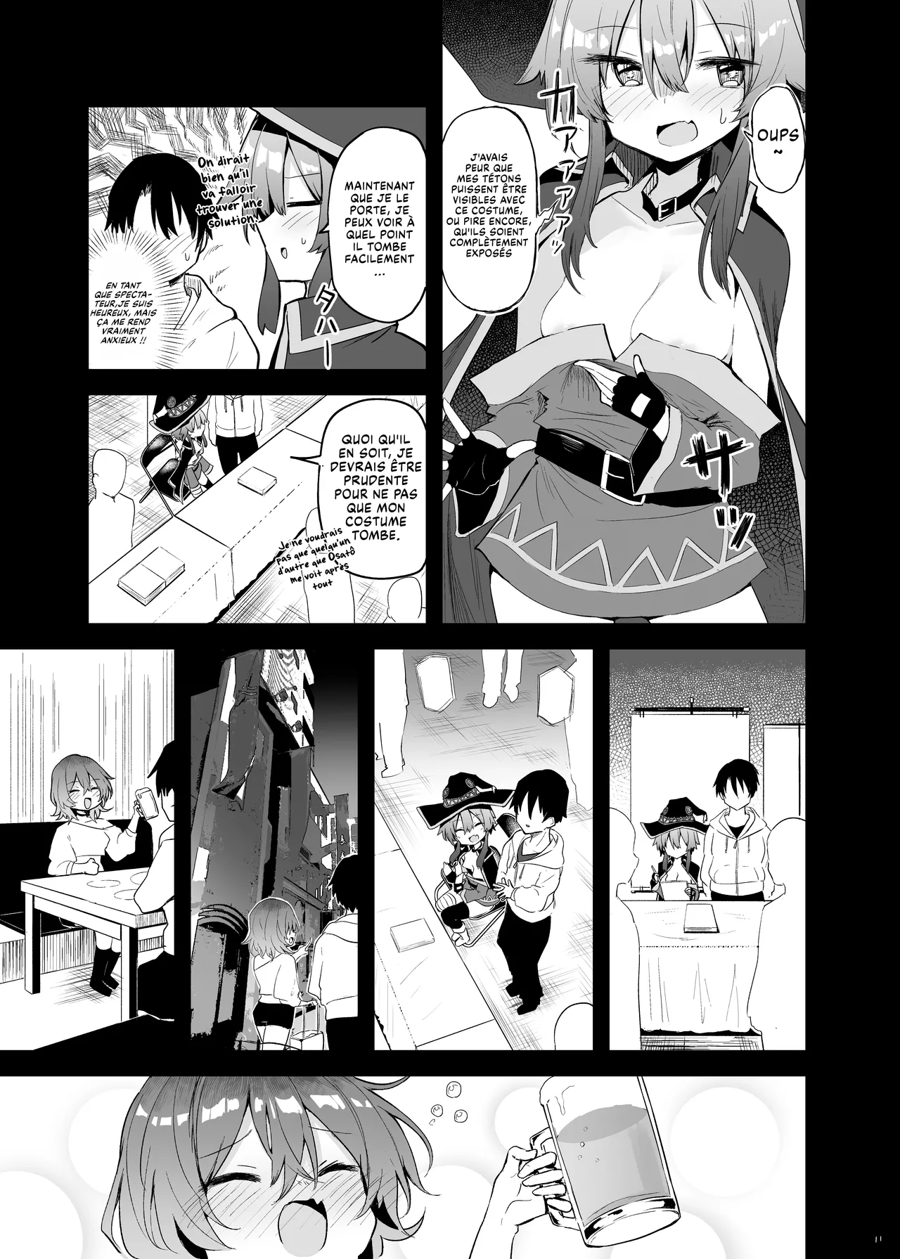 Megumin Cosplayer to Off-Pako Gokko | Roleplay sexuel avec une cosplayeuse de Megumin page 11 full