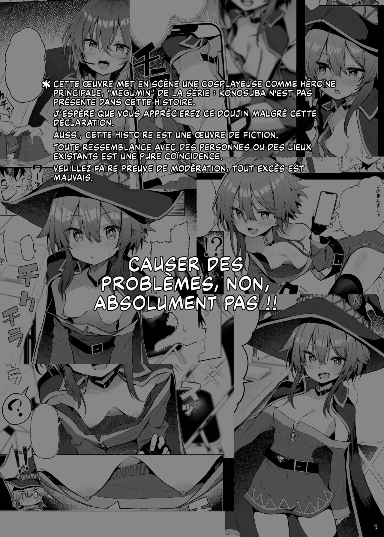 Megumin Cosplayer to Off-Pako Gokko | Roleplay sexuel avec une cosplayeuse de Megumin page 3 full