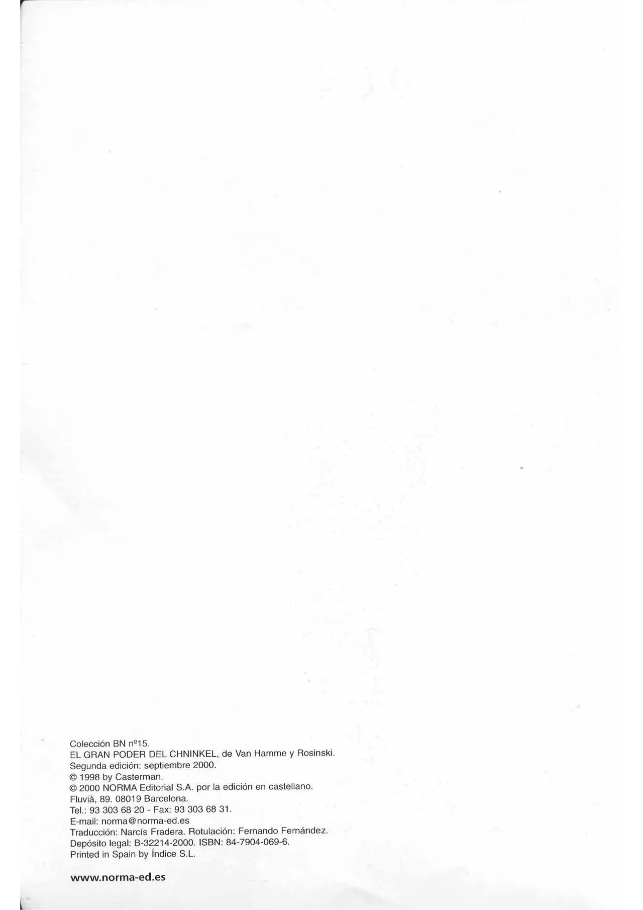 El Gran Poder del Chninkel page 5 full