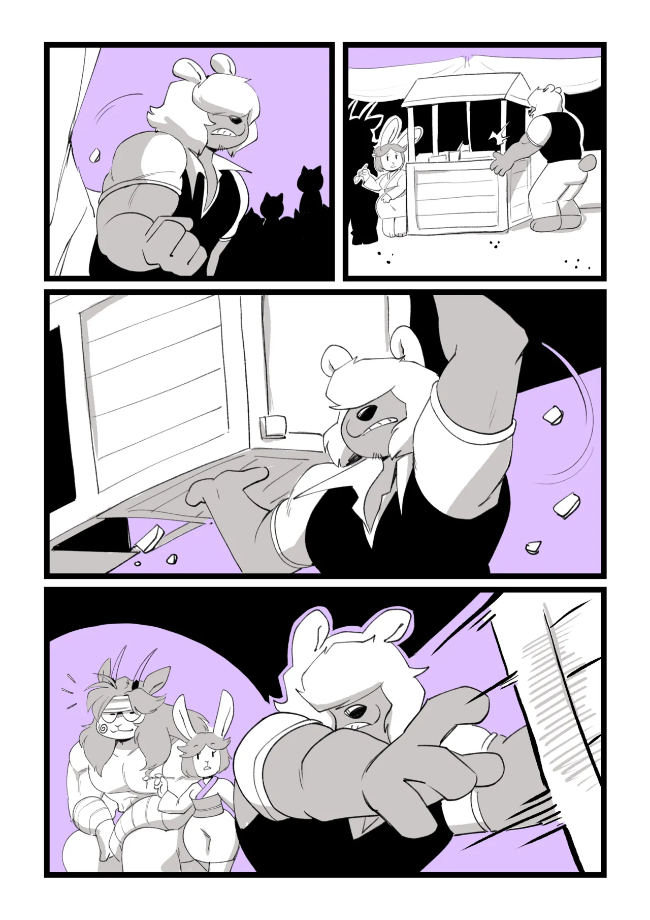 Hachimitsu: Blade for Hire: Chapter 11 - Dark Side Rhythm page 11 full