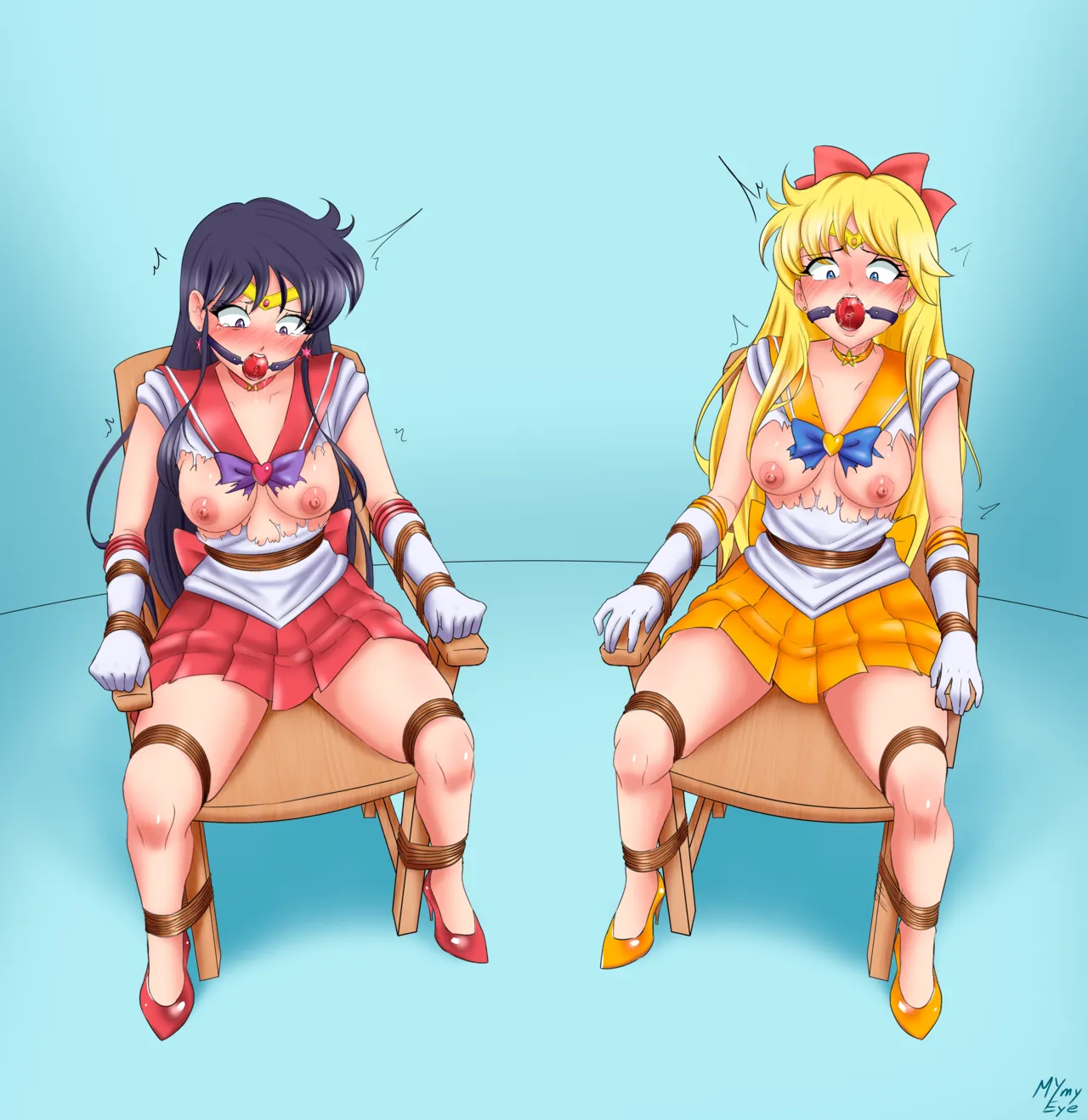 Sailor Venus | Minako Aino X Sailor Mars | Rei Hino page 5 full