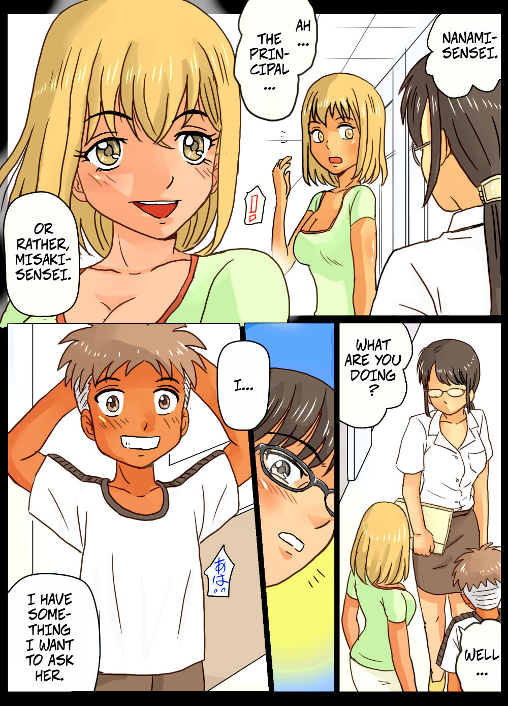 Gakunenshunin nagara Seito &amp; Douryou to Ecchi Shite Shimatta Watashi | Even though I'm the Principal, I Had Sex With A Student And A Coworker page 4 full
