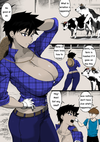 [NesZ] My Farmer Aunt is Having a Problem [English] [DL Color] [Colorized] cover